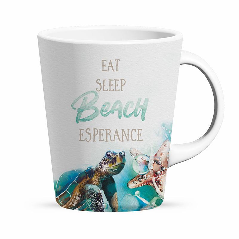 12oz Latte Mug Turtle