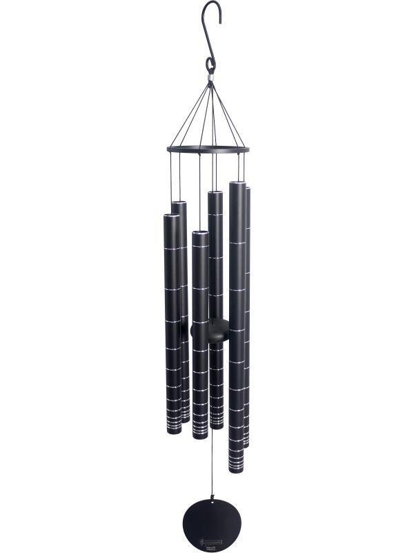 42" Black Aureole Tunes Shimmer Chime