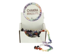 Chakra Bracelets Asstd (25=Free Display)