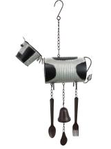 60cm Tin Cow Wind Chime