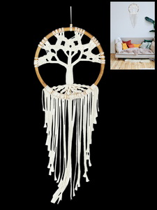 31cm Macrame Tree of Life Wall Art