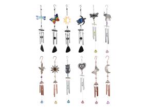 Small Wind Chime Mixed Pack 12 Asstd *Special Bulk Buy Price MOQ= 72*