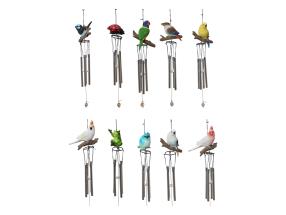 Small Wind Chime Resin Pack 10 Asstd  *Special Bulk Buy Price MOQ=50*